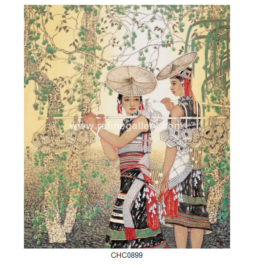 chinese figure painting
